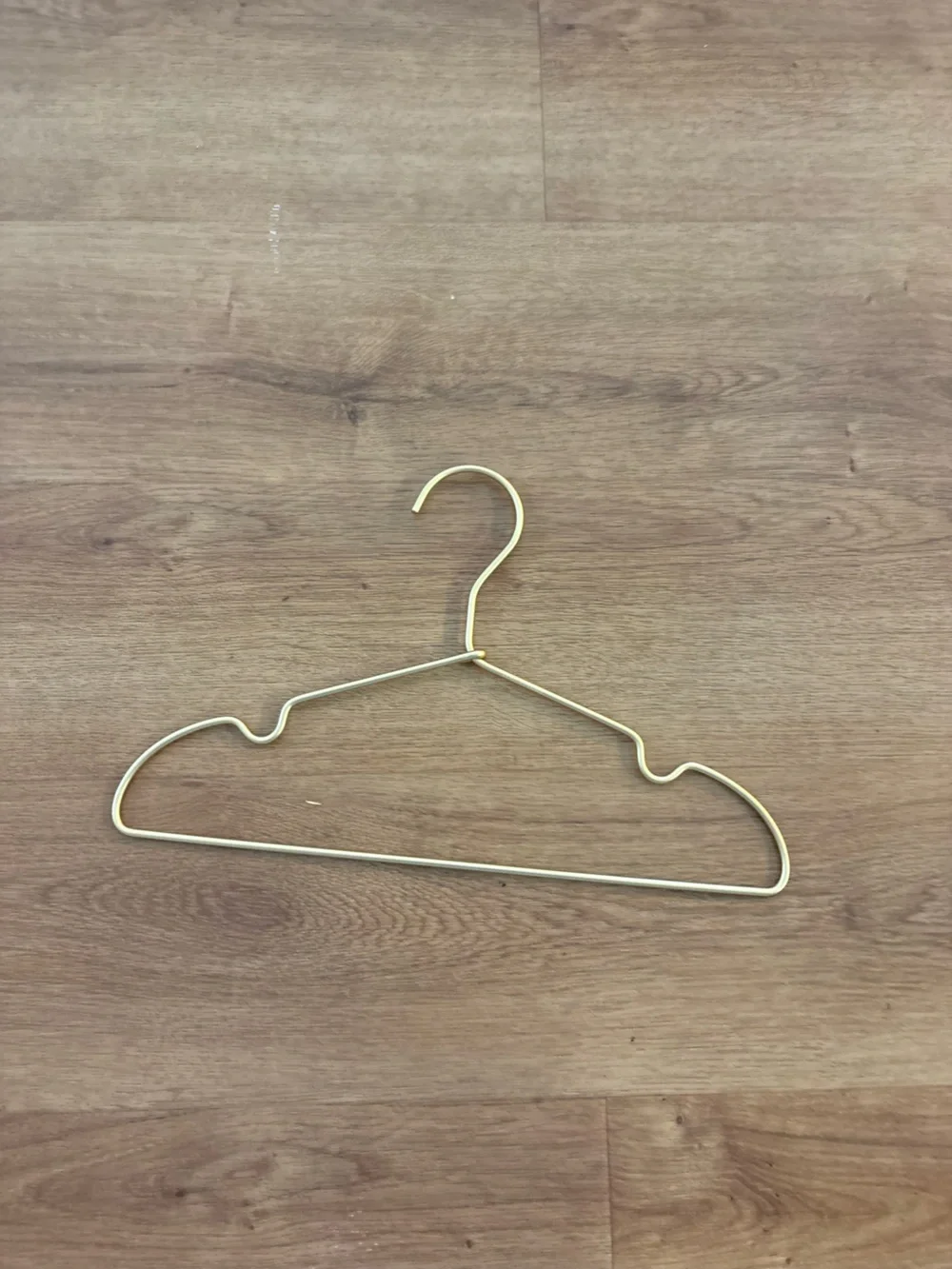 Amazon Gold Wrapped Metal Clothing Hanger Set - Sleek Metal Design